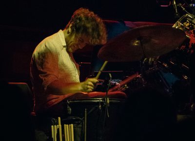 Rhythm section part two: Alex G's incredibly versatile drummer. Photo: Matthew Hunter