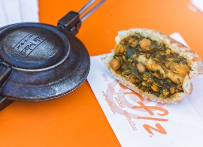 Jafflz is the newest craze with their toasted pocket sandwiches, ranging from sweet to savory and available in various grocers throughout the town. Photo: Talyn Sherer