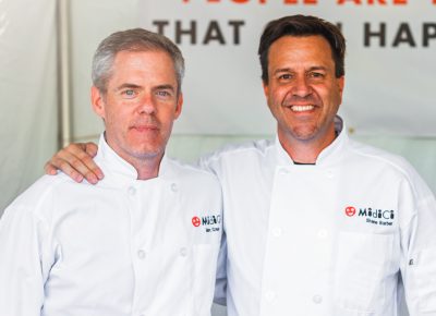 (L–R) Gateway's newest addition, Midici, is all thanks to Marc Crossman and Shane Barber. Photo: Talyn Sherer