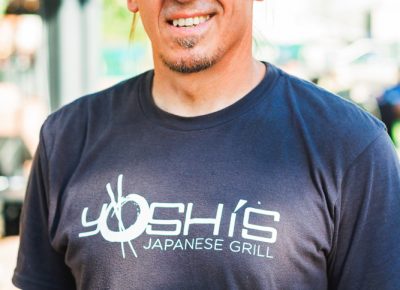 Eddeesan is the creative genius behind Yoshi’s Japanese Grill. Photo: Talyn Sherer