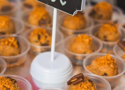 Dough Co.’s Samoa dough balls are saturated with delicious flavor. Photo: Talyn Sherer