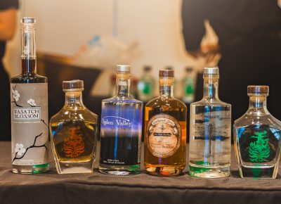 New World Distillery brought out the complete line of spirits they are offering up. Photo: Talyn Sherer