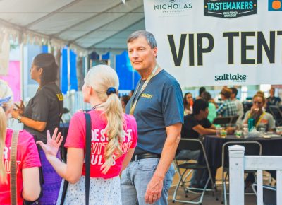 Tastemakers' VIP comes with its own security and oversight courtesy of the volunteers for the event. Photo: Talyn Sherer