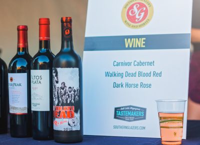 Libations were aplenty throughout the day with a variety of wines being offered. Photo: Talyn Sherer