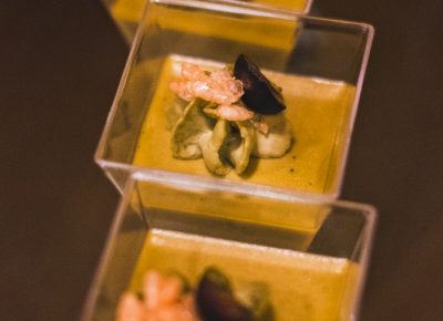 Spencers treats us to a subtle yet sweet green tea crème brûlée. Photo: Talyn Sherer