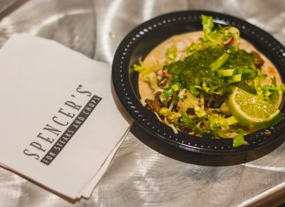Spencers shows off their taco game, proving that they can be extremely versatile in their approach to steak. Photo: Talyn Sherer