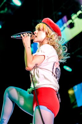 Paramore lead singer, Hayley Williams. Photo: Lmsorenson.net