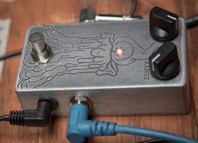 A “Candlelight” effects pedal by Transmutation Devices