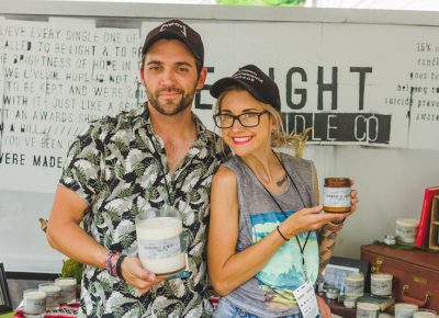 Matt and Taylor Lamb are the two badasses who run Be Light Candle Co. which is dedicated to suicide prevention and awareness by bringing light into a dark time.