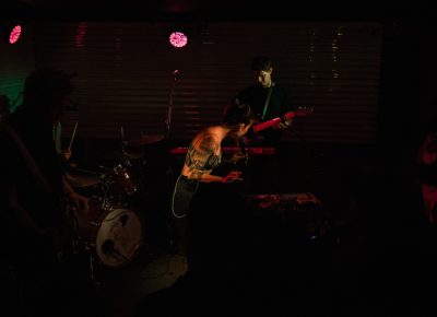 An intense moment of music during Japanese Breakfast’s set.