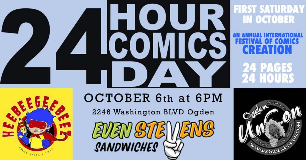 Tales, Dreams and a Place to Put Them: Utah’s First 24-Hour Comic Creation Event