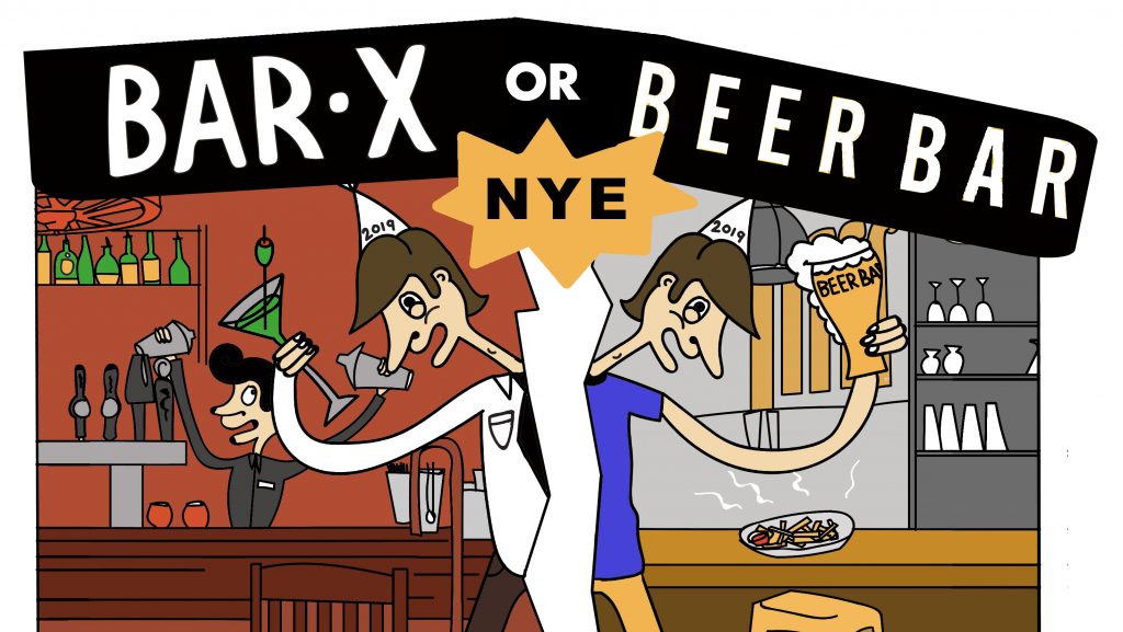 New Year’s Eve Party in SLC: Bar X or Beer Bar?