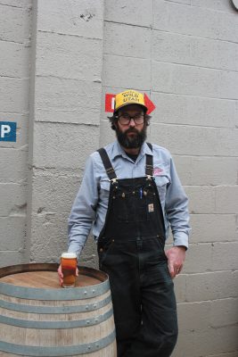 While brewing at Fisher Brewery, Frazier stands by his opinion against the ABV law change in the interest of the local brewing community. Photo: Chris Hollands