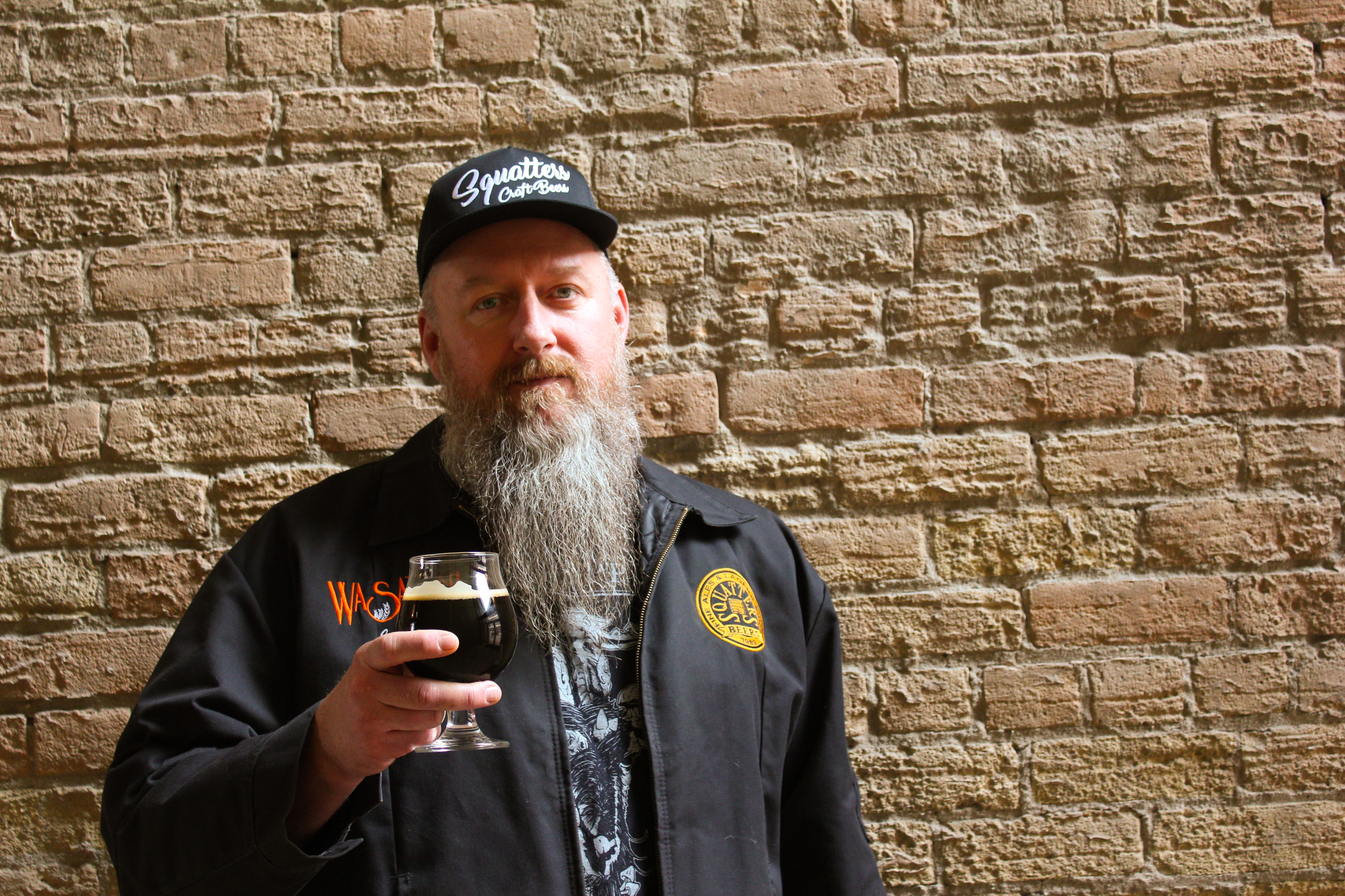 Jason Stock's preferred beer style is a good ol' Stout. Photo by Chris Hollands