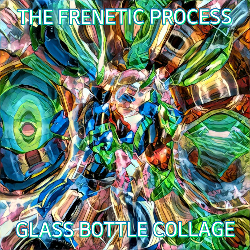 Local Review: The Frenetic Process – Glass Bottle Collage