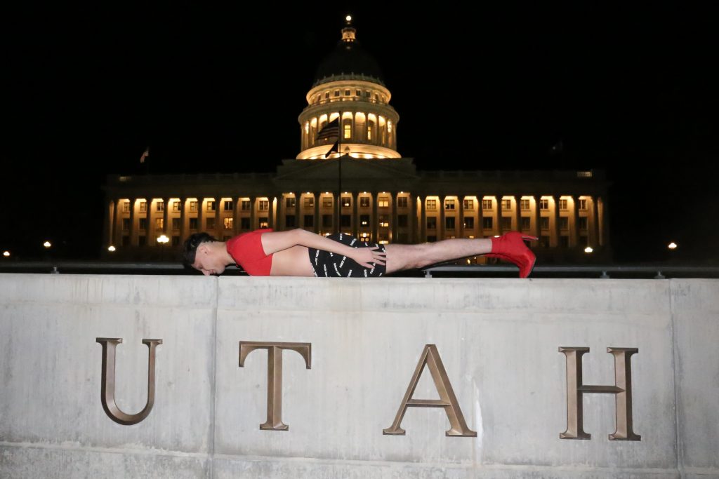 "By turning their focus to helping shift the cis-white-male-Mormon hegemony here in Utah to raising up the oppressed people of color, [Jorq and Mona] have done so much more with their platform as a performer and as a member of our community."