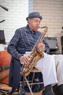 Inveterate Ogden-based saxophonist Joe McQueen recently celebrated his 100th birthday. He is locally renowned as a musician who helped end segregation in Ogden.