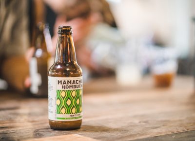 Mamachari Kombucha was a co-sponsor of the Discover Food Festival, along with dozens of other local shops. Photo: Talyn Sherer