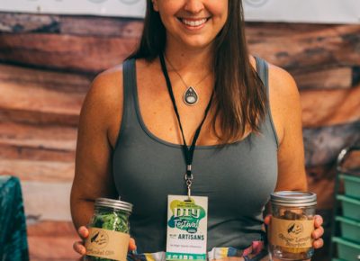 Claire Sessler is the creative genius behind In High Spirits Infusions, a craft cocktail–infusion kit business.