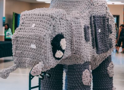 All your bases are belong to us now that we have crocheted AT-AT.