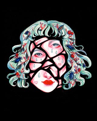 Broken Doll Face by Ashley Love