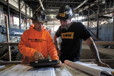 "Camp Woodward is the Tesla of a space-age conglomerate that hosts international resorts based around every action sport that wants to push gravity to its limits." (L–R) Ron Kimler and Nate Wessel.