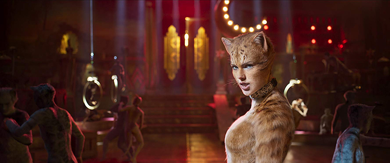 Still of Taylor Swift as Bombalurina in Tom Hooper's Cats