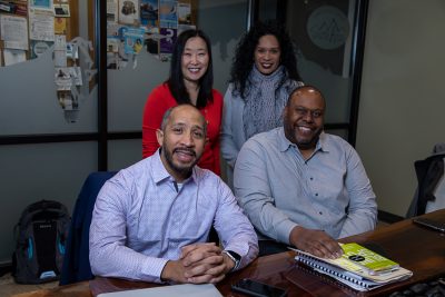 IXP's James Jackson III, Shawn Newell, Sara Jones and Sui Lang L.