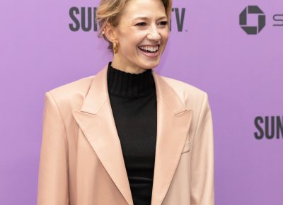 Carrie Coon on the red carpet for the premiere of The Nest at the Eccles Theater for the Sundance Film Festival 2020. Photo: Logan Sorenson (LmSorenson.net)