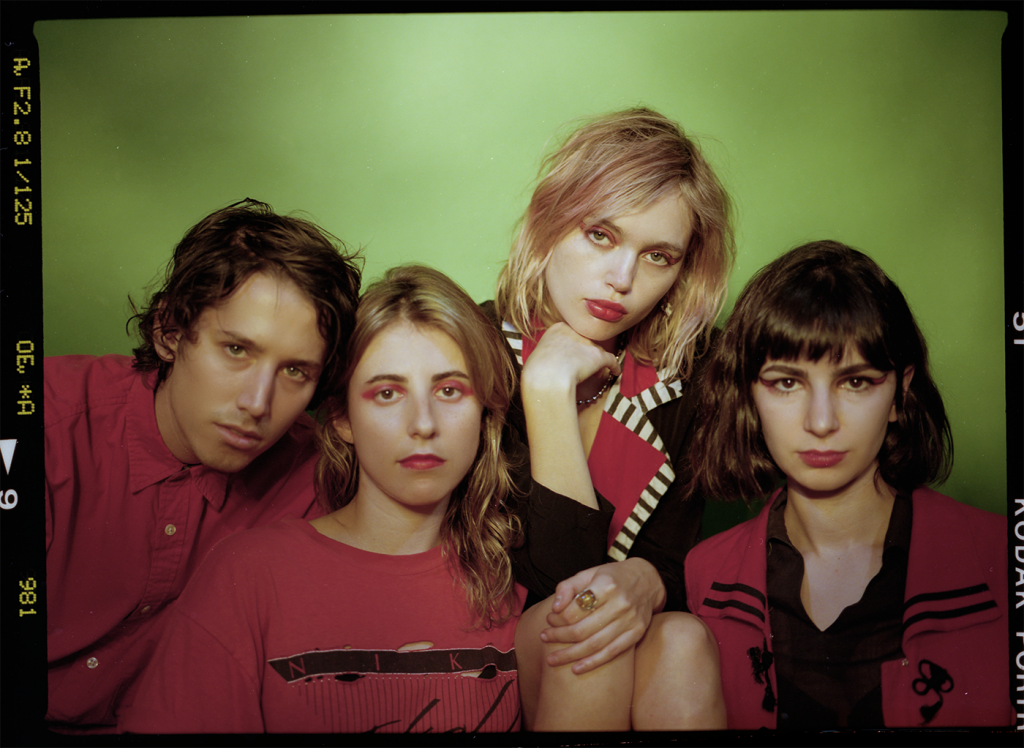 The Paranoyds lineup is all very close. Having met in highschool, they became best friends.