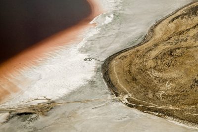 Robert Smithson, Spiral Jetty, 1970. Long-term installation in Rozel Point, Box Elder County, Utah. Collection Dia Art Foundation, New York. 