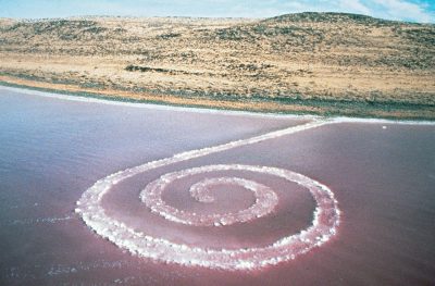 Robert Smithson, "Spiral Jetty", 1970, Great Salt Lake, Utah