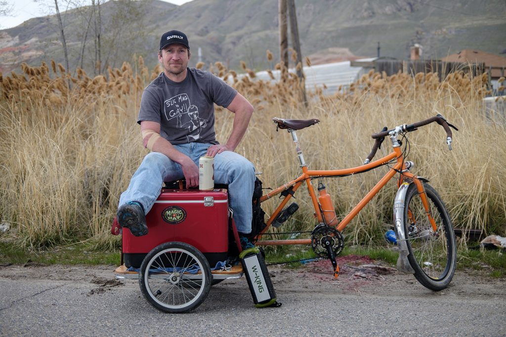 Steve “bykmor” Wasmund rallies cyclists for 24Motor, a “race” where one rider wins by chance for optimal fun and enjoyment of the experience.