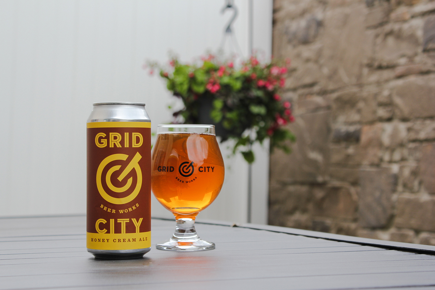 Grid City Beer Works' Honey Cream Ale is an amber-hued, liquefied treat with aromas of citrus, flora, wheat and a solid smell of gourmet, farmers’-market honey sticks.