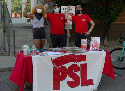 Deja, Alex, And Weston with PSL standing up for what's right.