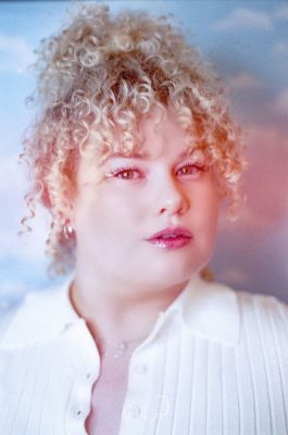 With a set of stunning, curly blonde locks, a colorful pastel sweater and a Fender Starcaster in hand, Cherry Thomas has opened a dialogue in Salt Lake around R&B, soul and what that looks like for a modern day woman.