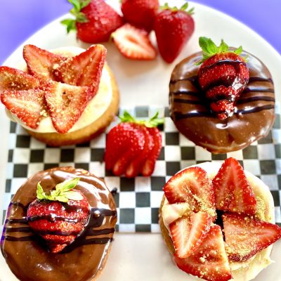 A donut shop in South Ogden, Mountain Donuts provides a unique opportunity for donut lovers to create their own combinations.