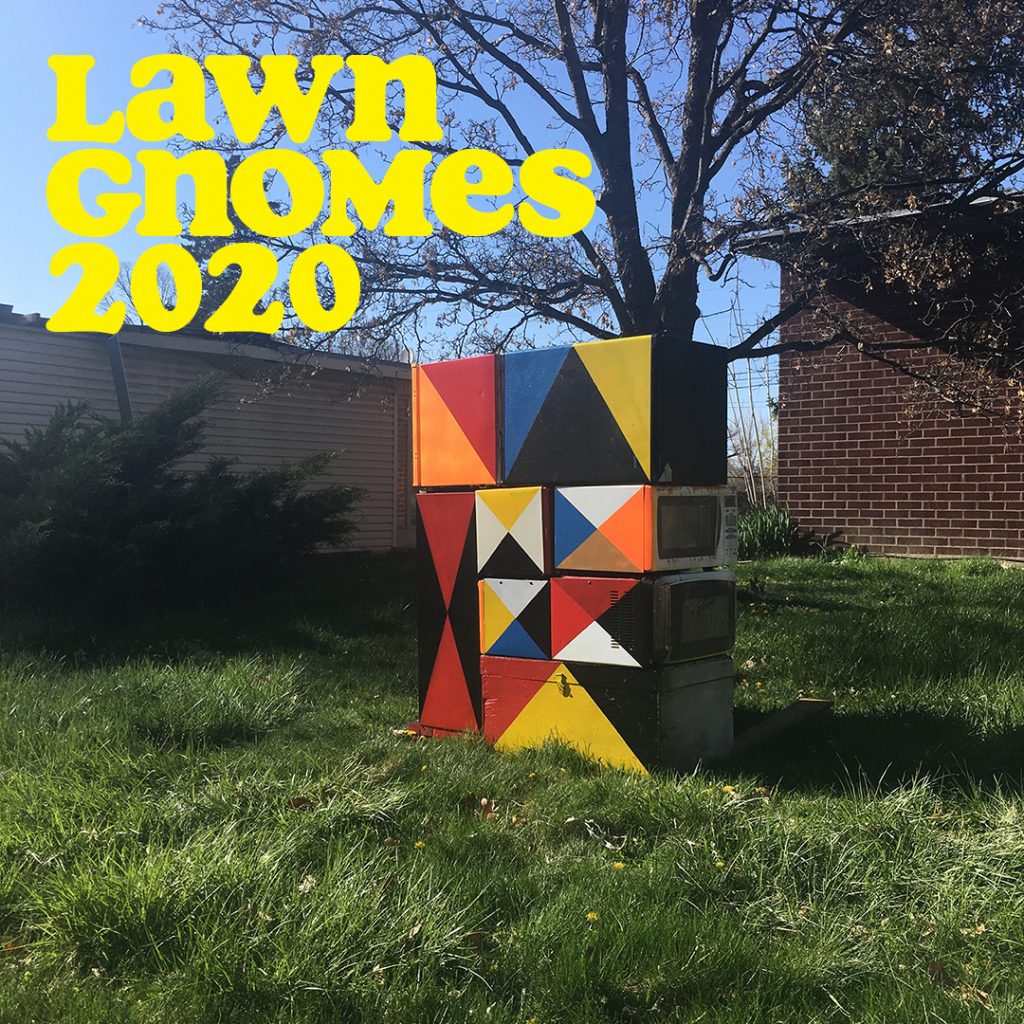 UMOCA's Lawn Gnomes 2020 is a growing exhibition of art installations that lives on the front lawns of artists across the state.