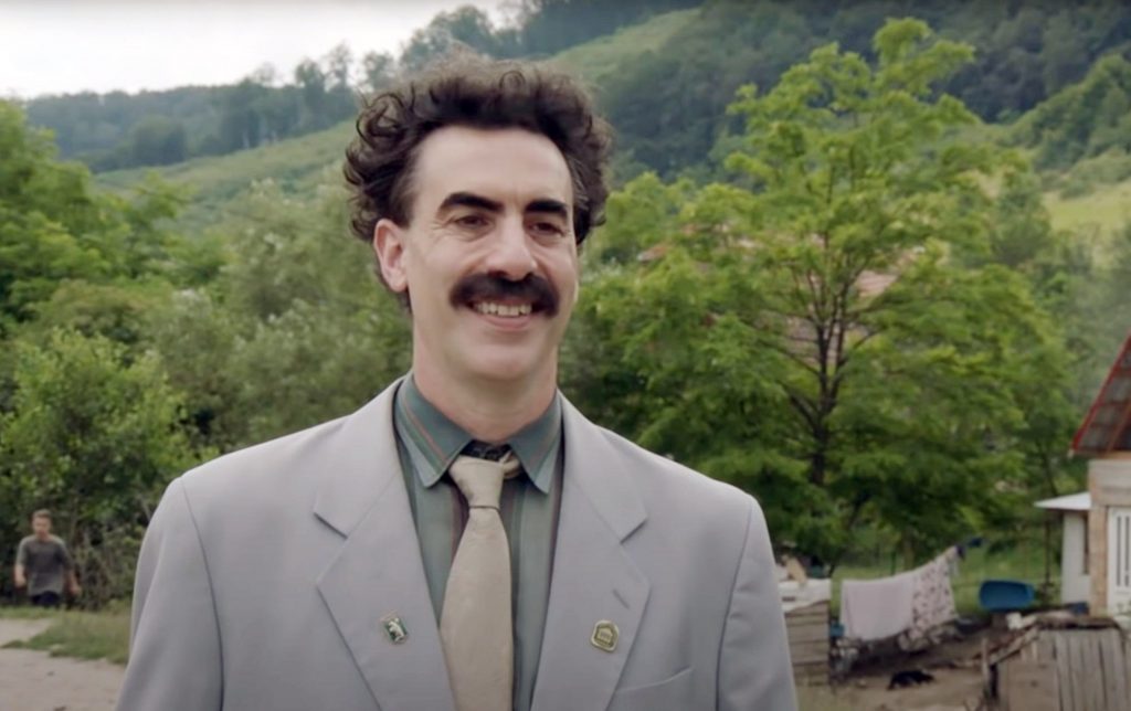 Borat Subsequent Moviefilm is a constant tug-of-war between comic genius and lowbrow stupidity, often at the same time.