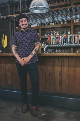 "I have worked at Purgatory since they opened," says Quiñones. "It's been three years now. I started as a barback, and then within six months, I became a bartender. And I've been a bartender ever since."