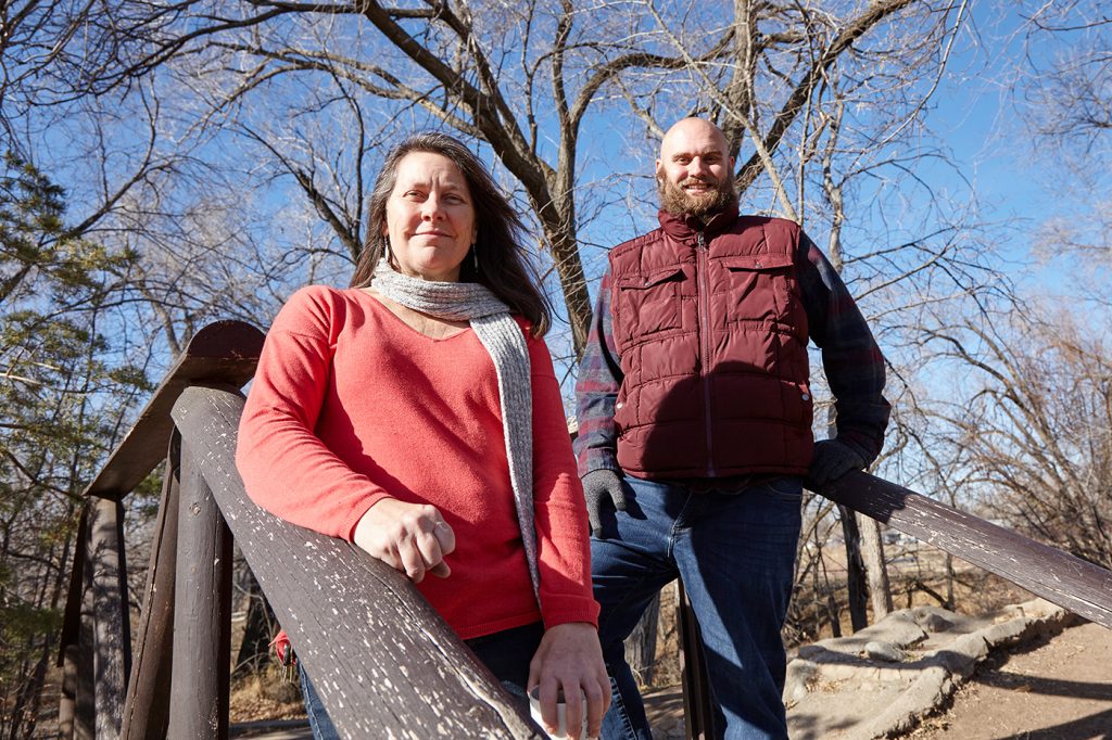 (L–R) Managing Editor Charlotte Fife-Jepperson and Executive Director Turner C. Bitton strive to let SLC’s Westside reflect itself as a culturally rich community in The West View publication.