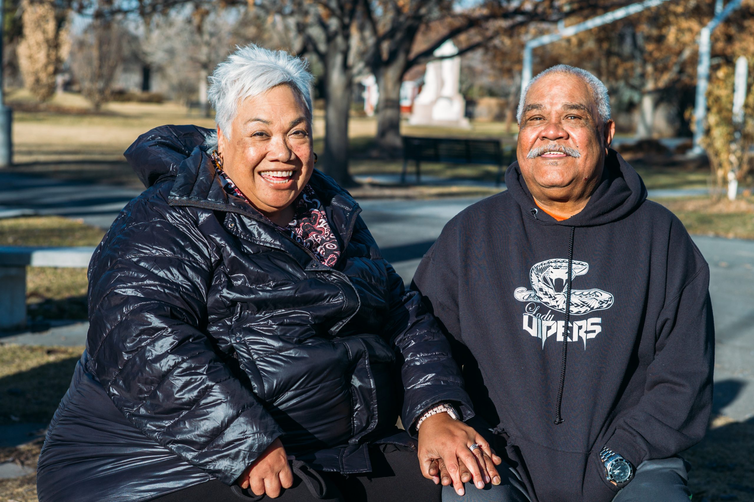 (L–R) Susi and Simi “Poteki” Feltch-Malohifo’ou work to support and enrich our local Pacific Island community through their nonprofit, Pacific Island Knowledge 2 Action Resources (PIK2AR).