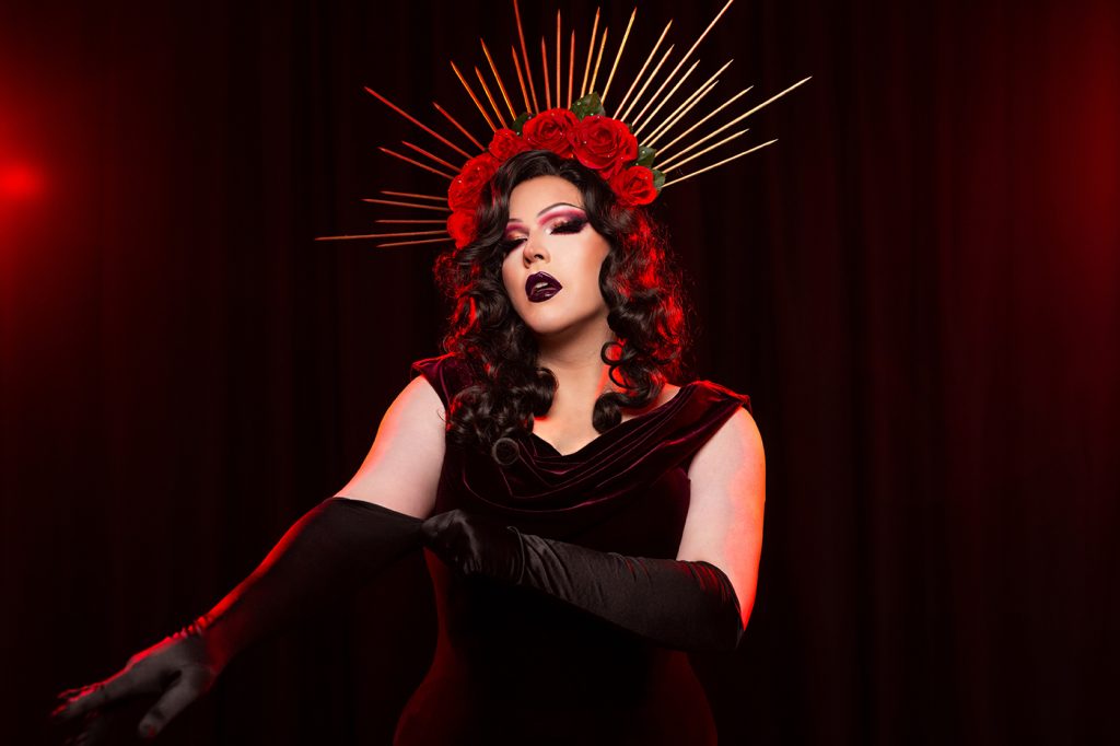 Known onstage as the performer Electra Jones, Jordan Ruggeri explores themes of gender and identity through the art of transformation.