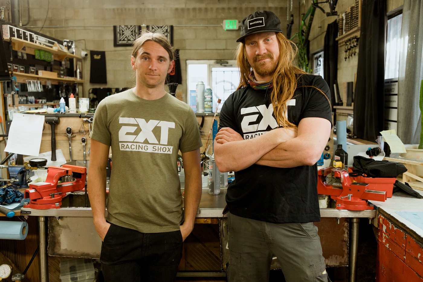 (L-R) For Cody Priano, Founder of Suspension Syndicate, and Stew Greer, the shop embodies its namesake definition: "having multiple people [work] for the same common good."