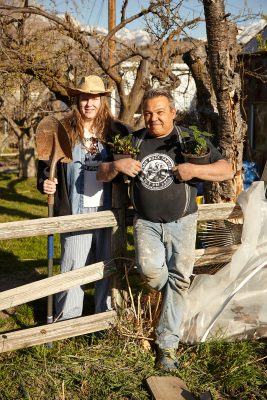 “I want my garden to be somewhere I like to be and somewhere I walk through and spend time,” says Loomis.