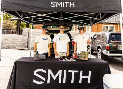 The Smith Optics team was on hand to help kick the event off.