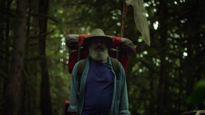 In The Dark Divide, David Cross' character takes a literal and spiritual journey through Bigfoot country.