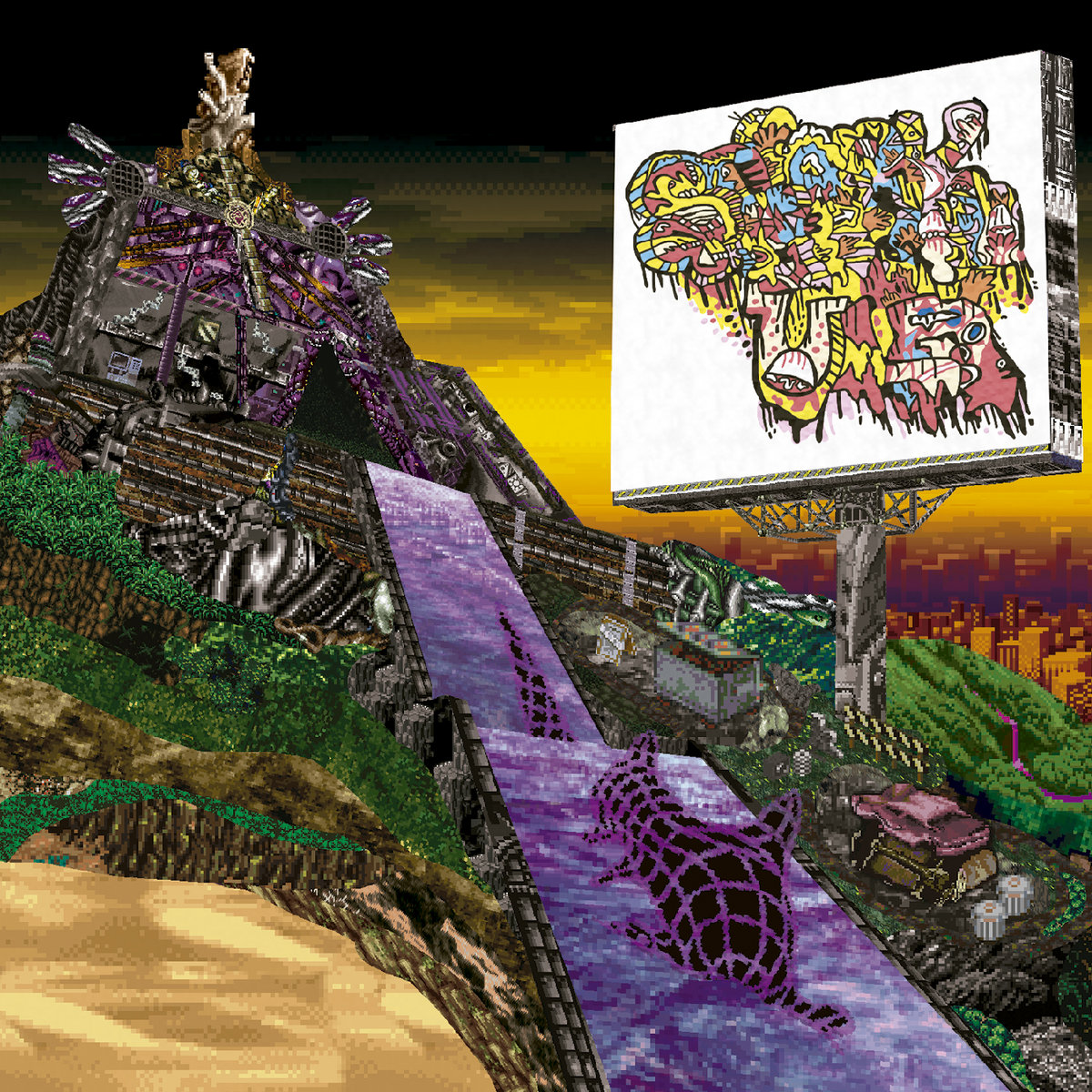 Sharkula x Mukqs | Take Caution on the Beach | Hausu Mountain