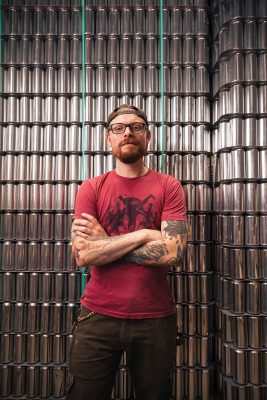 Proper Brewing’s Head of Cellars, Jeff Bunk, has spearheaded aging their Lei Effect Gose in rum barrels, which imparts a daiquiri taste to the beer.