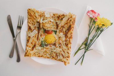 Dali Crepes' Breakfast in Montenegro crepe can come in either a savory or breakfast (pictured) option.